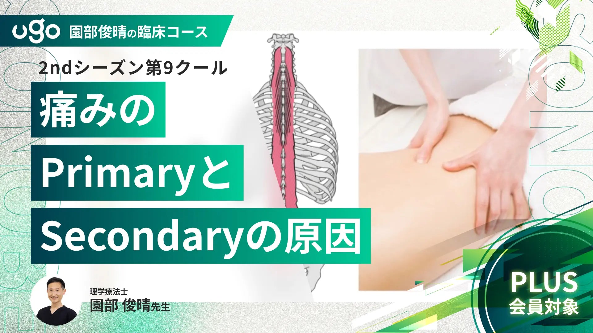 2nd第9クール：痛みのprimaryとsecondaryの原因