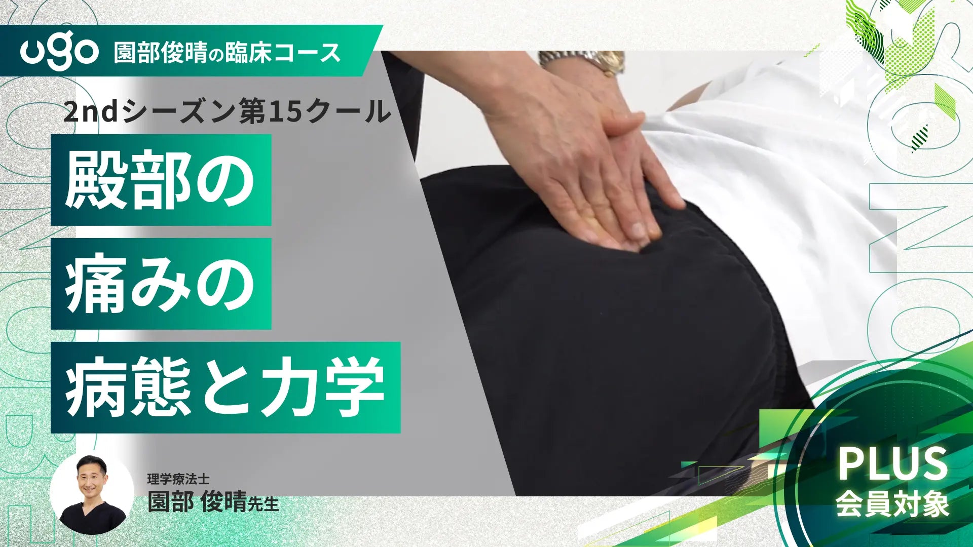 2nd第15クール：殿部の痛みの病態と力学